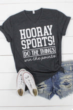 Load image into Gallery viewer, Hardin Hooray Sports Graphic V-Neck