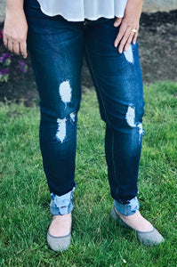 Oakley KanCan Distressed Skinny Jeans